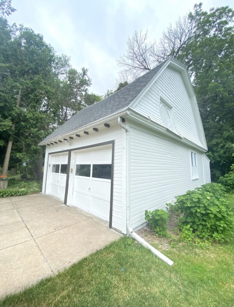 exterior painting - garage