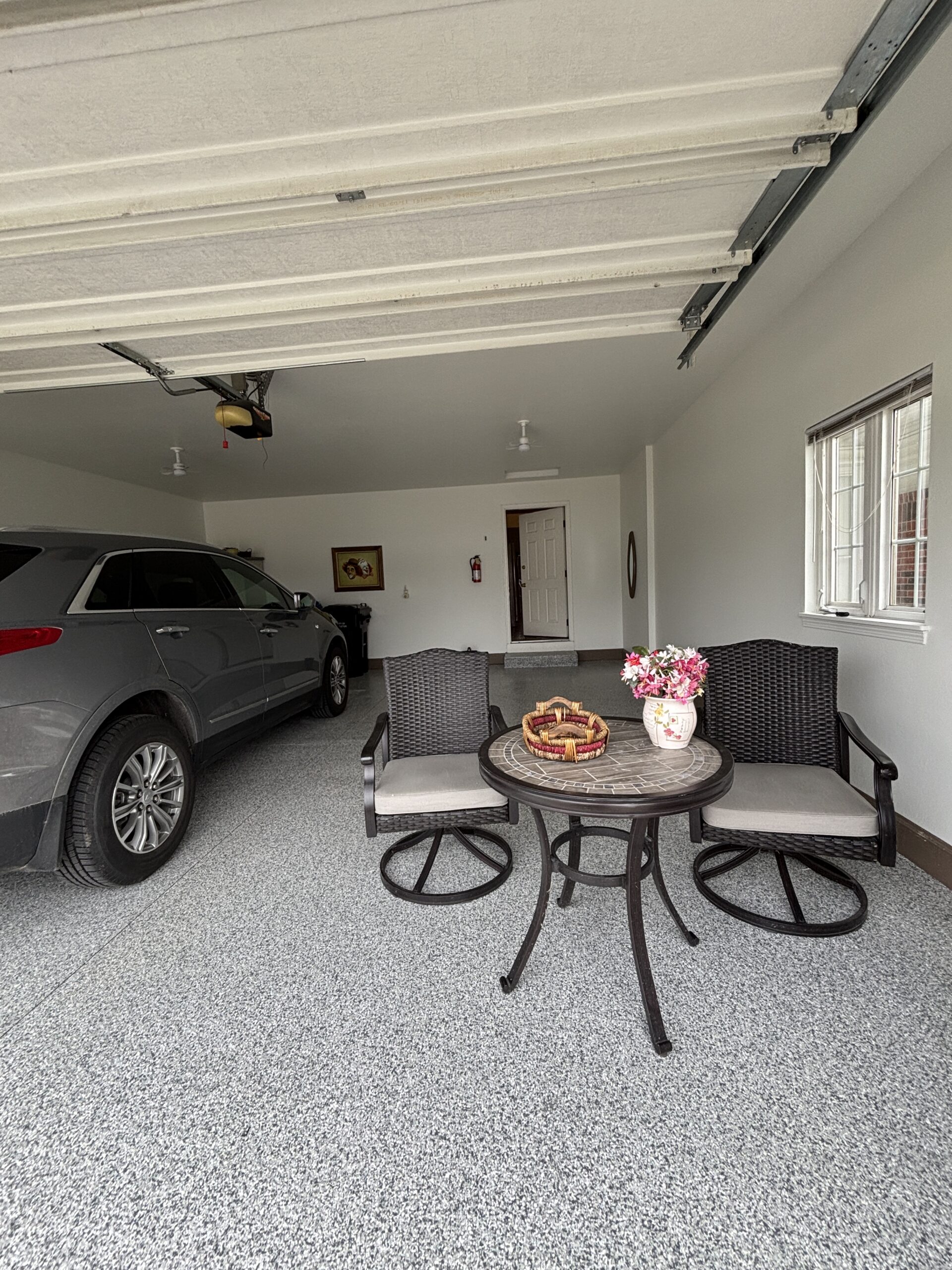 Interior garage painting